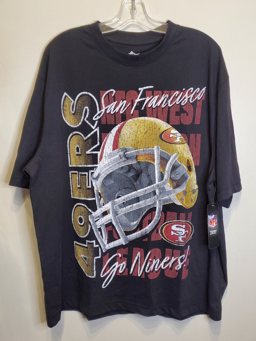 252. NWT - NFL San Francisco 49ers Double Sided T-Shirt